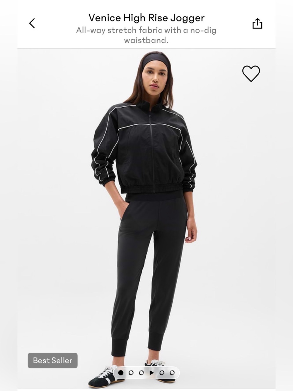 Athleta Venice Joggers - Black